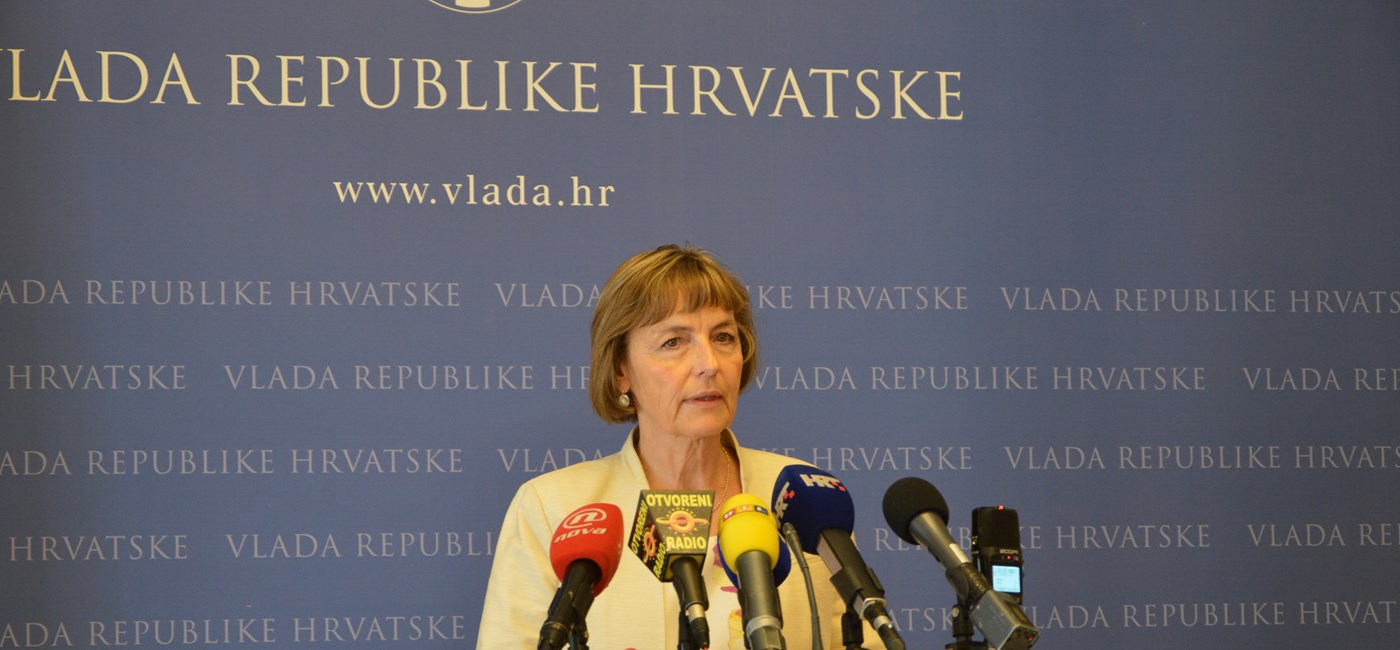 Potpredsjednica Vlade Vesna Pusić: Razmatramo i mogućnost izlaska iz arbitraže 